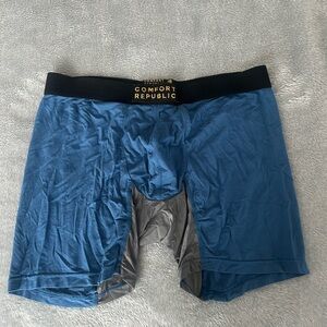 Men's Blue Boxer Briefs